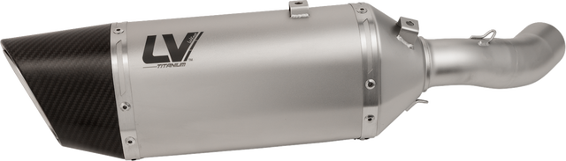 LeoVince LV-14 R Slip-On Muffler - Titanium - Kawasaki Z 900 15605TU - Kawasaki Z900 2020-2026
