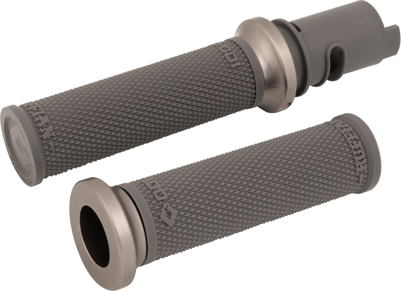 ODI Ruffian Lock-On Street Grips - CVO - Graphite/Gunmetal V30HTCH-H