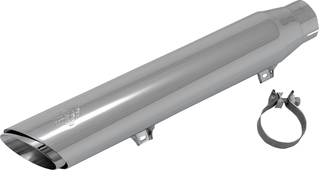 VANCE & HINES Twin Slash Slip-On Muffler - Chrome - Softail 16750