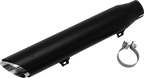 VANCE & HINES Twin Slash Slip-On Muffler - Black - Softail 46750