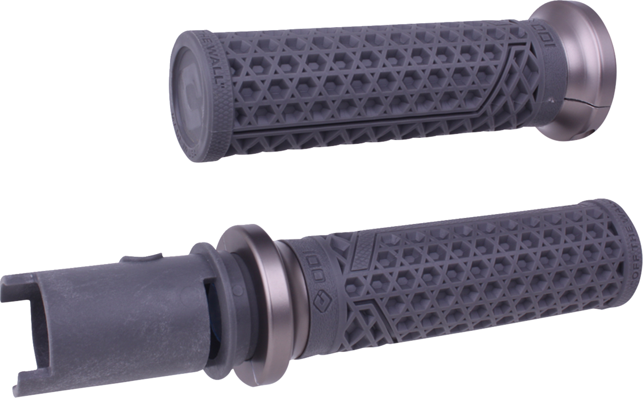 ODI Vans Harley Davidson Grips - CVO TBW - Graphite/Gunmetal V31VHTCH-H
