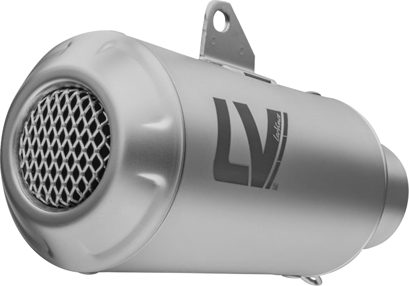 LEOVINCE LV-12 R Slip-On Muffler - Stainless Steel - KTM 1090/1190/1290 15309U