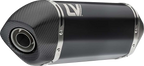 LEOVINCE LV-14 Black Edition Slip-On Muffler - Aprilia Tuareg 660 15626BU