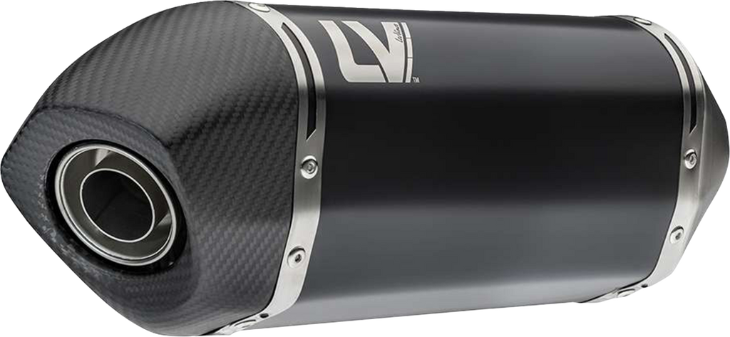 LEOVINCE LV-14 Slip-On Muffler - Black - KTM/CF MOTO 790/800/890/901 15618BU