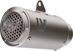 LEOVINCE LV Corsa S Slip-On Muffler - Titanium - Kawasaki ZX-6R 15413STU