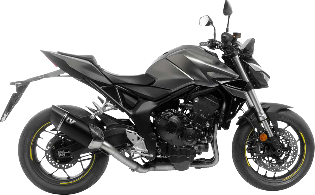 LEOVINCE LV-14 R Black Edition Slip-On Muffler - Honda CB 1000 Hornet 15617BU