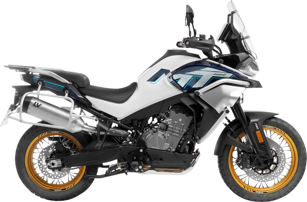 LEOVINCE LV-14 Slip-On Muffler - Stainless Steel - KTM/CF MOTO 790/800/890/901 15618U