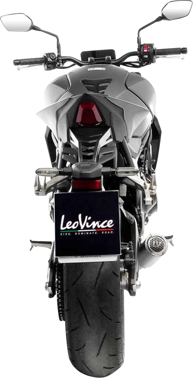 LEOVINCE LV Corsa S Slip-On Muffler - Titanium - Honda CB 1000 Hornet 15412STU