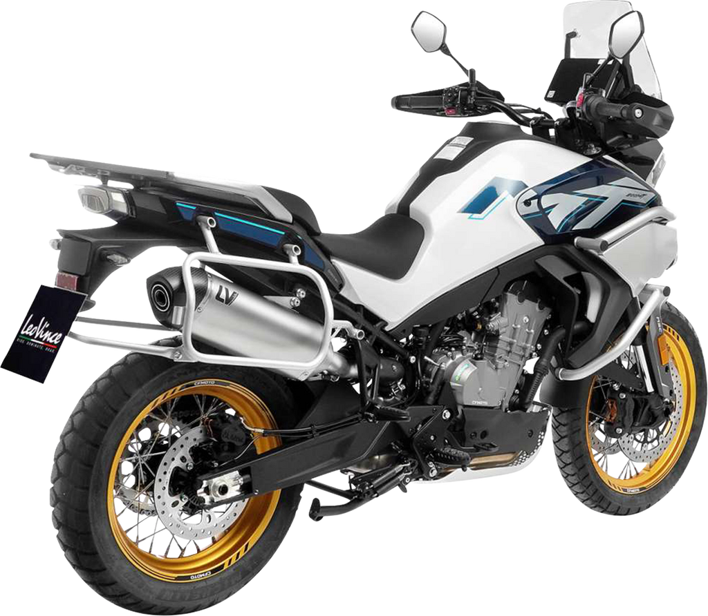 LEOVINCE LV-14 Slip-On Muffler - Stainless Steel - KTM/CF MOTO 790/800/890/901 15618U