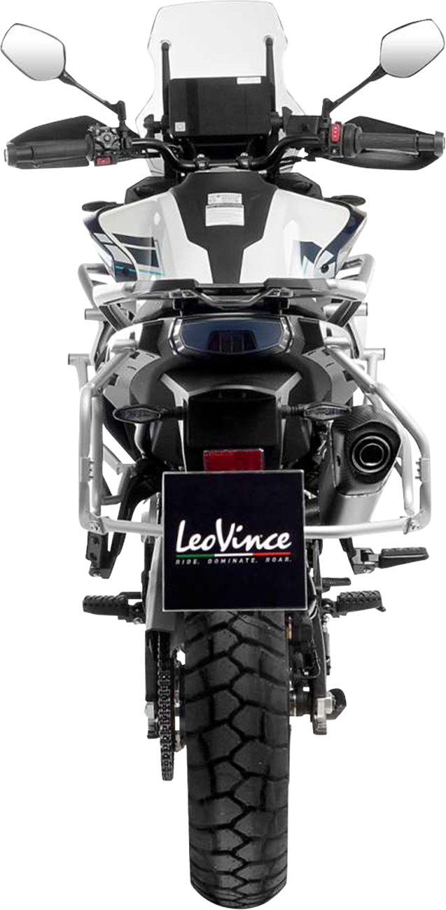 LEOVINCE LV-14 Slip-On Muffler - Stainless Steel - KTM/CF MOTO 790/800/890/901 15618U