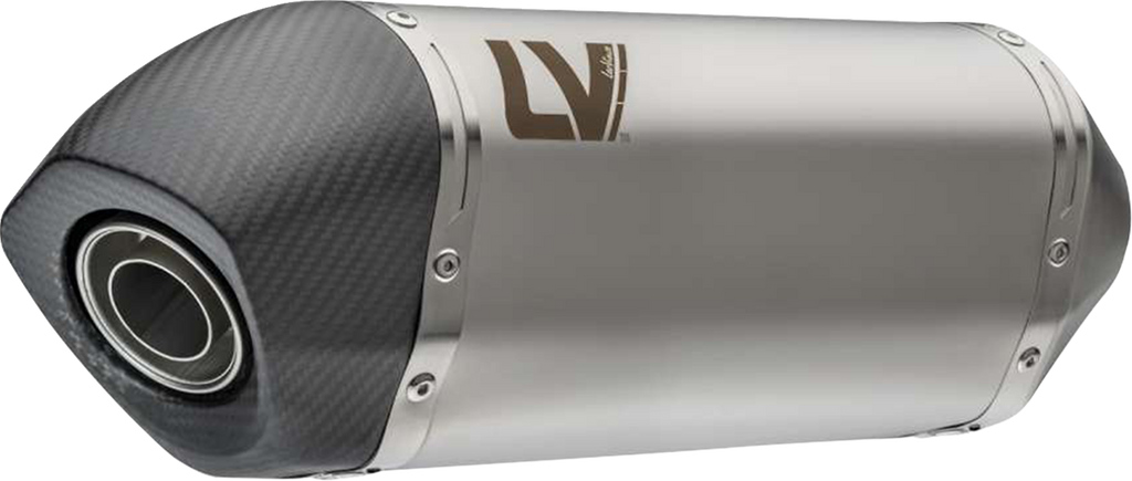 LEOVINCE LV-14 Slip-On Muffler - Stainless Steel - KTM/CF MOTO 790/800/890/901 15618U