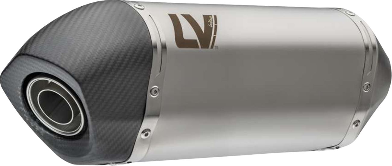 LEOVINCE LV-14 Slip-On Muffler - Stainless Steel - KTM/CF MOTO 790/800/890/901 15618U
