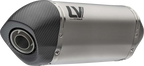 LEOVINCE LV-14 Slip-On Muffler - Titanium - Aprilia Tuareg 660 15626TU