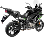 LEOVINCE LV-14 R Slip-On Muffler - Black - Kawasaki Versys 1000 15623BU