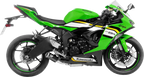 LEOVINCE LV Corsa S Black Edition Slip-On Muffler - Kawasaki ZX-6R 15413SBU