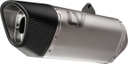 LEOVINCE LV-14 R Slip-On Muffler - Titanium - Kawasaki ZX-6R 15625TU