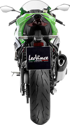 LEOVINCE LV-14 R Slip-On Muffler - Titanium - Kawasaki ZX-6R 15625TU