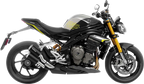 LEOVINCE LV-10 Black Edition Slip-On Muffler - Triumph Speed Triple 1200 RR/RS/RX 15271B
