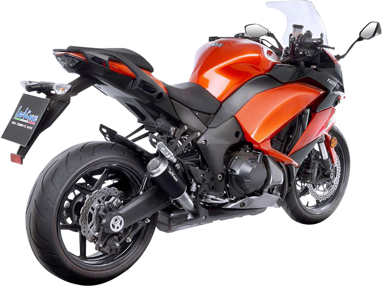 LEOVINCE LV-12 R Slip-On Muffler - Black - KTM 1090/1190/1290 15309BU