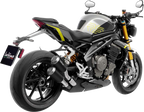 LEOVINCE LV-10 Black Edition Slip-On Muffler - Triumph Speed Triple 1200 RR/RS/RX 15271B