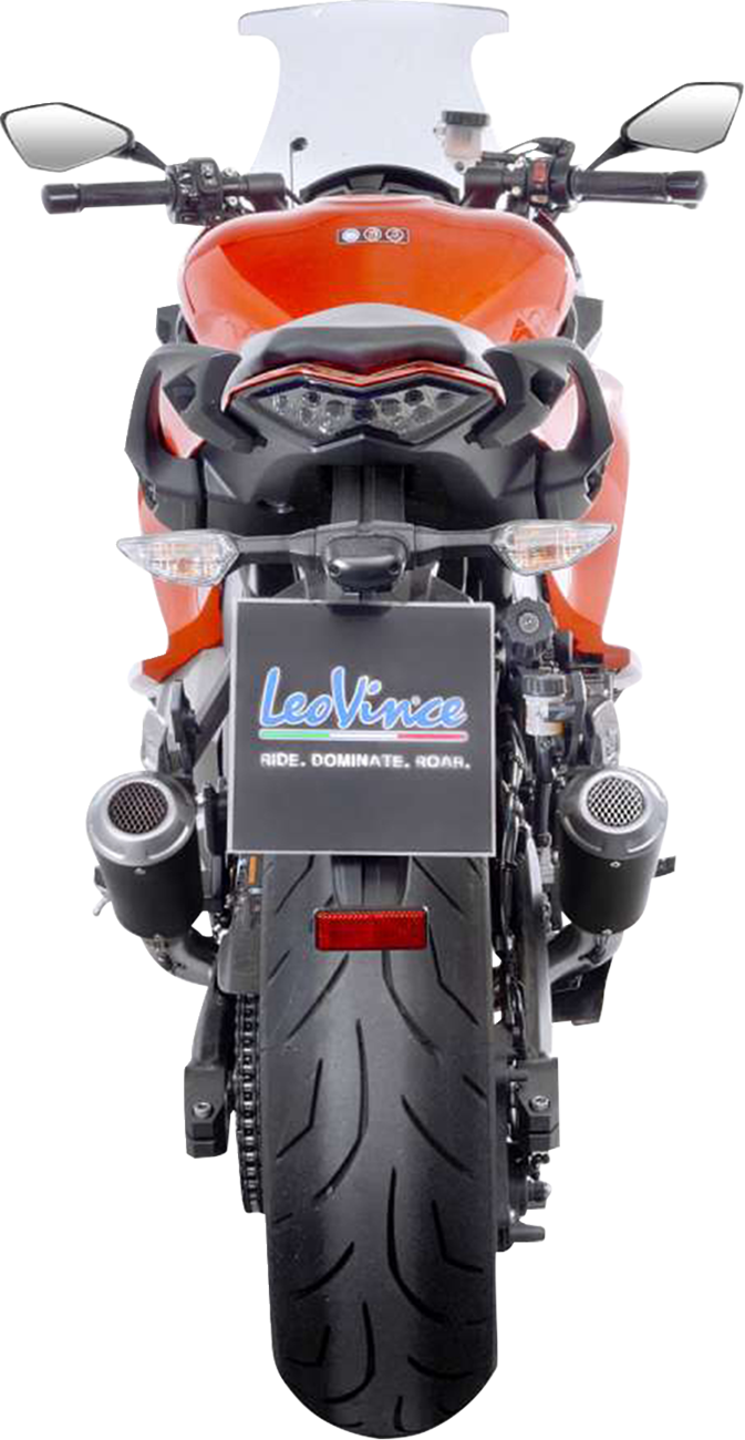 LEOVINCE LV-12 R Slip-On Muffler - Black - KTM 1090/1190/1290 15309BU