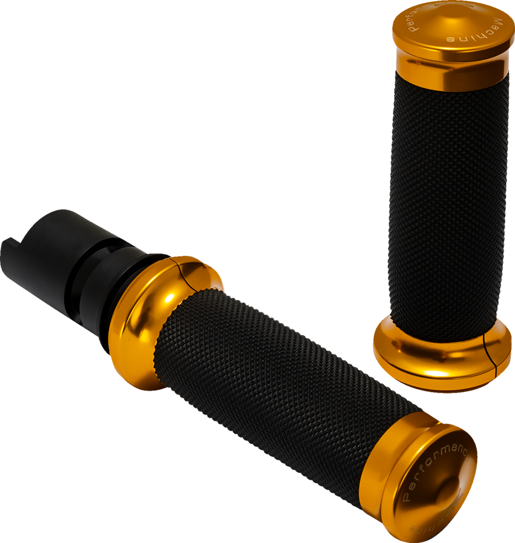 PERFORMANCE MACHINE (PM) Contour Color Grips - '24+ Harley-Davidson - Gold 0063-2105M-G