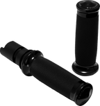 PERFORMANCE MACHINE (PM) Contour Color Grips - '24+ Harley-Davidson - Black 0063-2105M-B