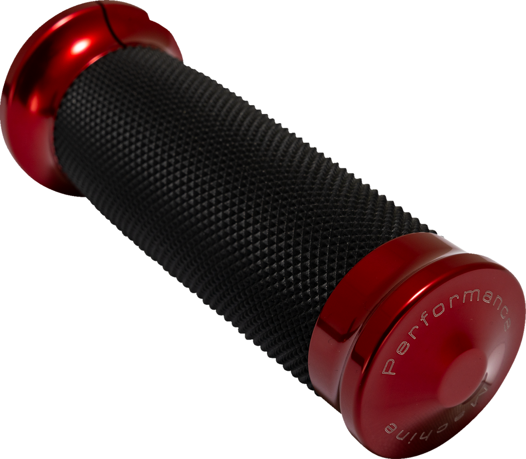 PERFORMANCE MACHINE (PM) Contour Color Grips - '24+ Harley-Davidson - Red 0063-2105M-R