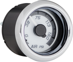 DAKOTA DIGITAL MVX-8K Series Analog/Digital Gauge Kit — 8600KGC Model - MVX-8K Series Analog 6-Gauge Kit / Chrome Bezel / Black Face with Gray Background 2212-0566