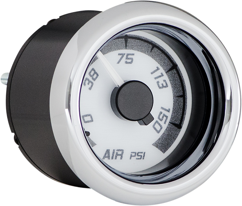 DAKOTA DIGITAL MVX-8K Series Analog/Digital Gauge Kit — 8604KGC Model - MVX-8K Series Analog/Digital 6-Gauge Kit / Chrome Bezel / Black Face with Gray Background 2212-0436