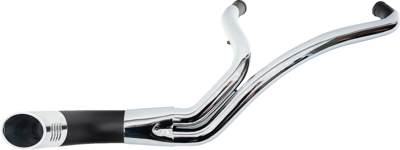TRASK 2-into-1 Up Yours Exhaust System - Twin Cam - Chrome TM-5740CH