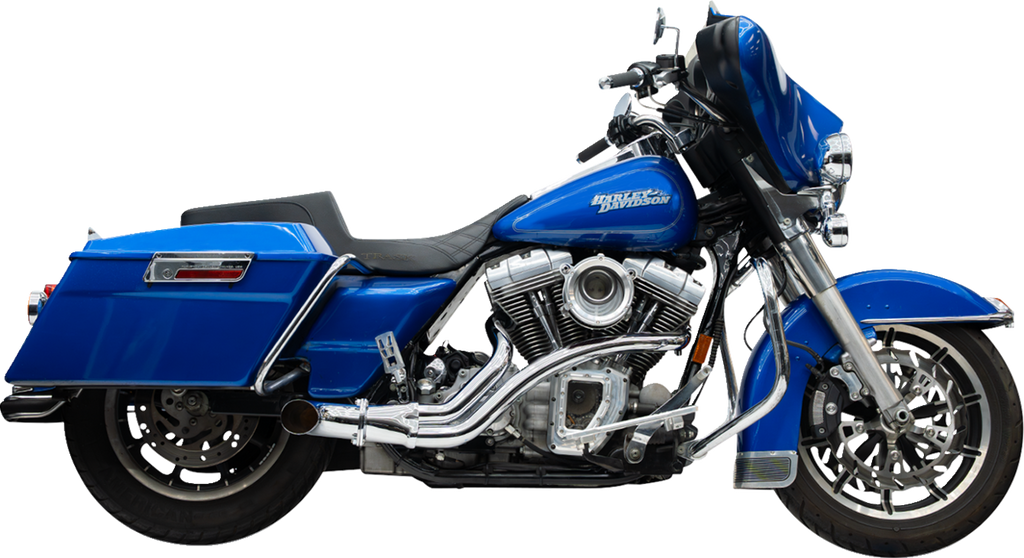 TRASK 2-into-1 BMF Exhaust System - Twin Cam - Chrome TM-5745CH