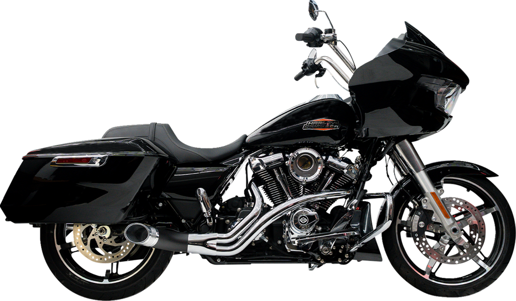 TRASK 2-into-1 Up Yours Exhaust System - M8 - Chrome TM-5760CH