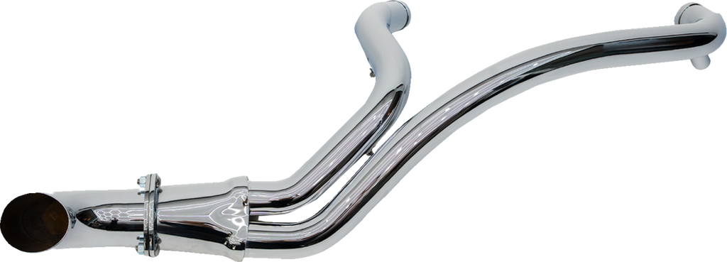 TRASK 2-into-1 BMF Exhaust System - Twin Cam - Chrome TM-5745CH