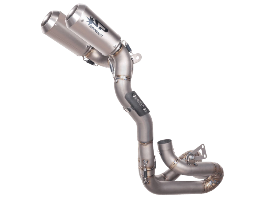 Spark Ducati Panigale V4 S/R Streetfighter "Double GP" Titanium Semi-Full Exhaust System (SingleArm Rear) (Panigale V4 2018-2024 / Streetfighter V4 2020-2024)