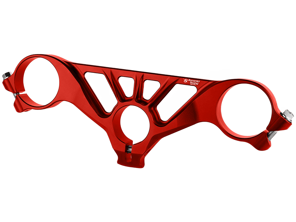 Bonamici Triple Tree Clamp Ducati Panigale V4 S/R (Red) (2025+)
