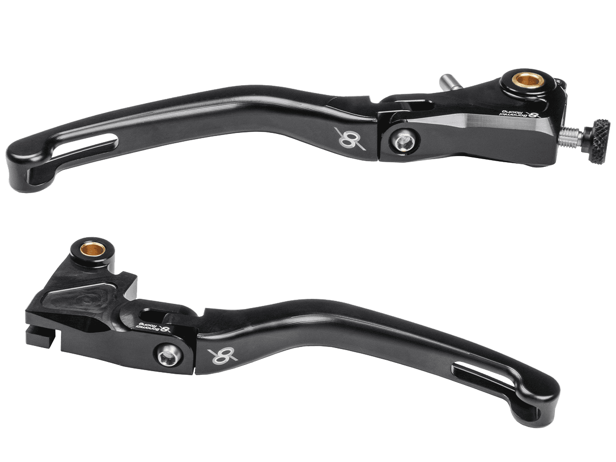 Bonamici Kawasaki Ninja ZX-10R Brake & Clutch Levers (2016+) (Black)