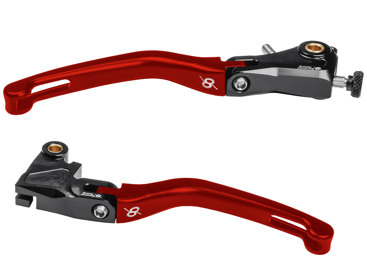 Bonamici Kawasaki Ninja ZX-10R Brake & Clutch Levers (2016+) (Red)
