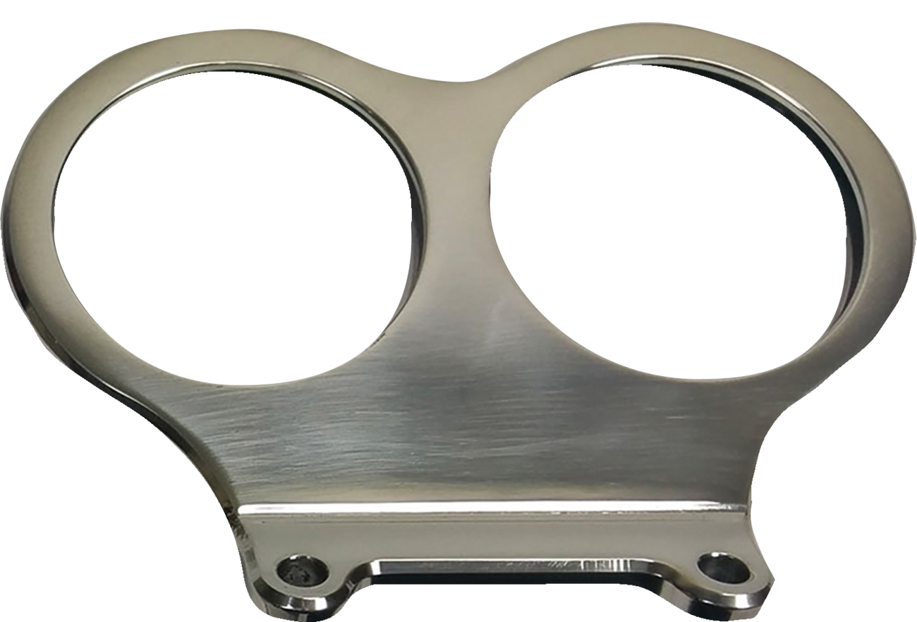 CYCLE PERFORMANCE PROD. Dual Mini Gauge Bracket