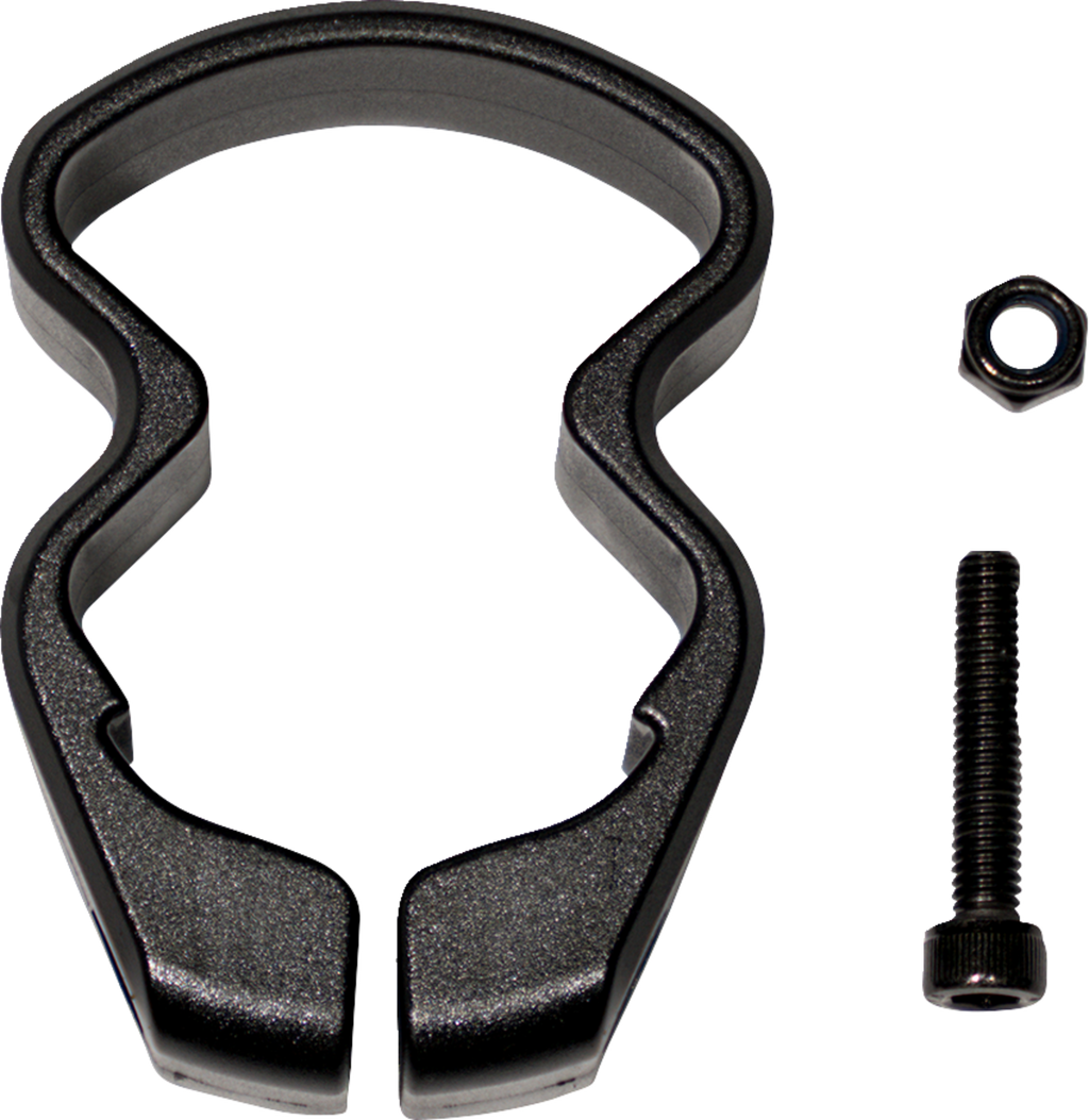 MOOSE OFFROAD Side View Mirror Clamp - Clamp / Mirror/Side View / Black 0640-1712