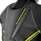 RST S1 D3O Leather Suit - Black / Grey / Fluorescent Yellow - View 11