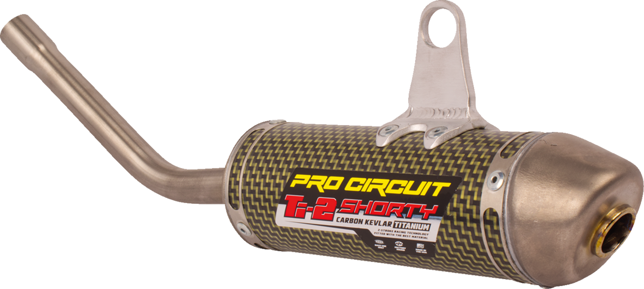 PRO CIRCUIT Ti-2 Shorty Silencer - KTM 85 1152585K