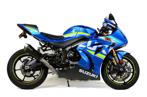 Brock's Performance Predator Full System - Stainless Front Section w/ Electro-Black Muffler - 2017-2025 Suzuki GSX-R1000, 2017-2025 Suzuki GSX-R1000R - 571166