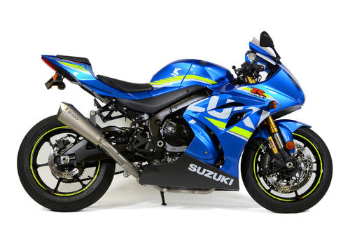 Brock's Performance Predator Full System - Stainless Front Section w/ Titanium Muffler - 2017-2025 Suzuki GSX-R1000, 2017-2025 Suzuki GSX-R1000R - 571192