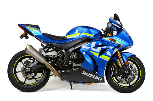 Brock's Performance Predator Full System - Ti Front Section w/ Titanium Muffler - 2017-2025 Suzuki GSX-R1000, 2017-2025 Suzuki GSX-R1000R - 571205
