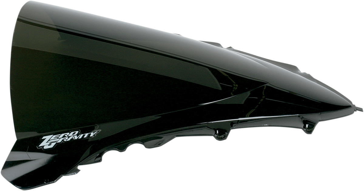 ZERO GRAVITY Double Bubble Windscreen - Dark Smoke