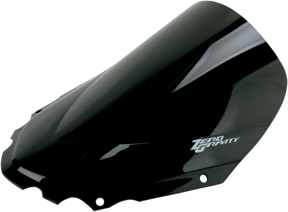 ZERO GRAVITY Double Bubble Windscreen - Dark Smoke