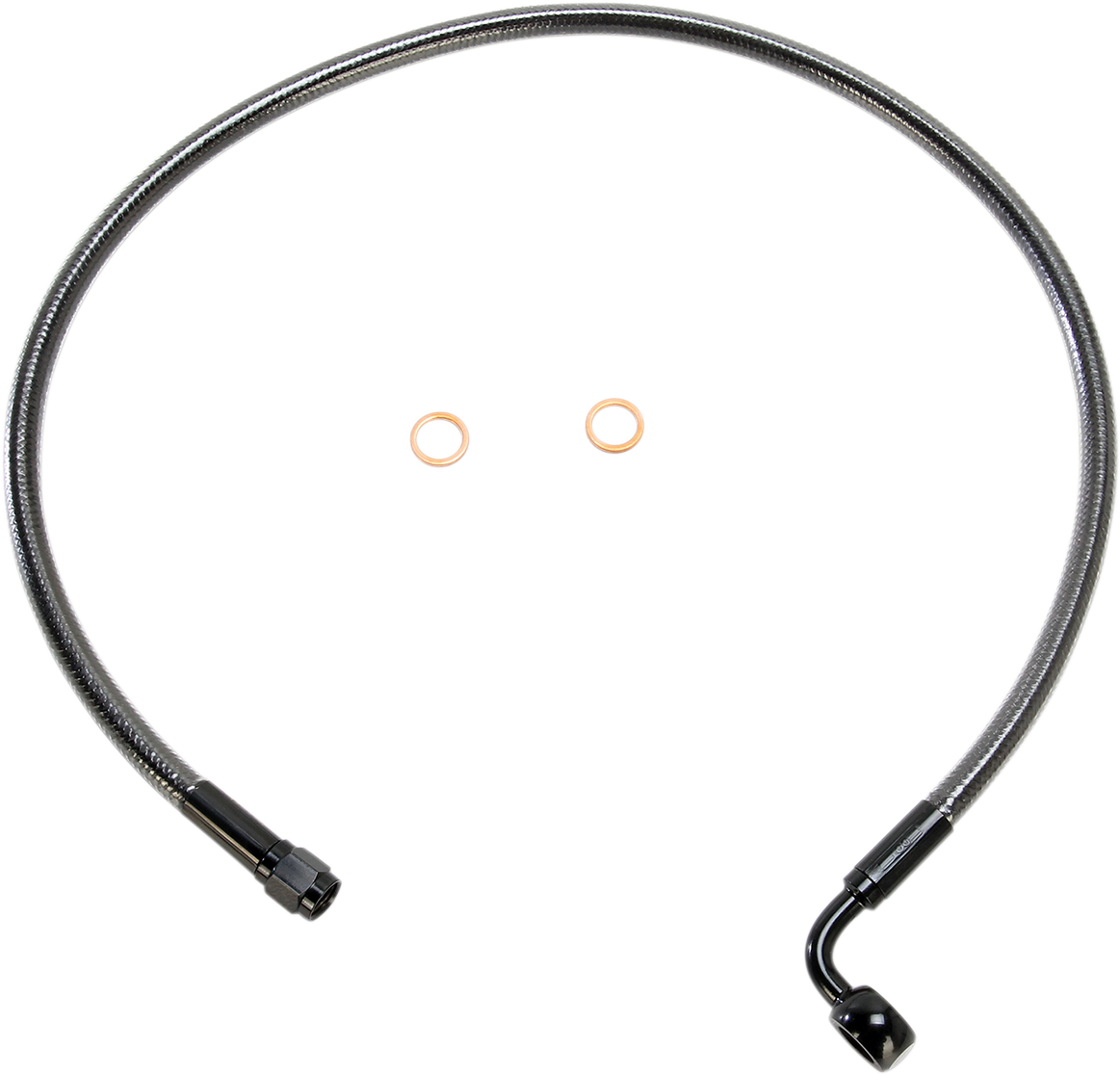 MAGNUM SHIELDING Alternate Length Designer Series ABS-Specific Front Brake Line Kit