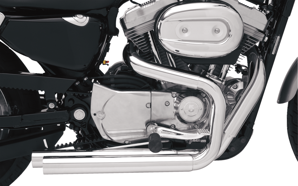 BASSANI XHAUST Pro-Street Systems Chrome Heat Shield