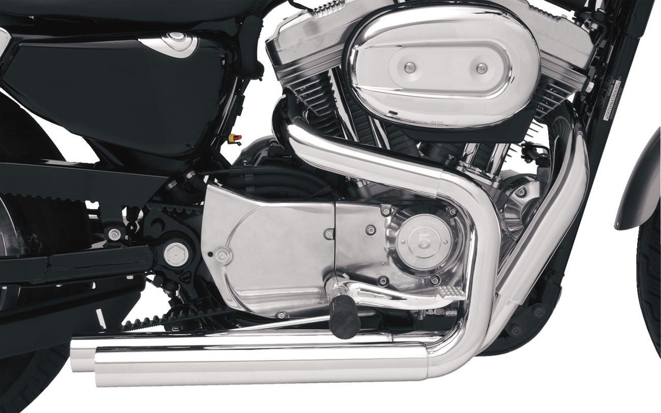BASSANI XHAUST Pro-Street Systems Chrome Heat Shield